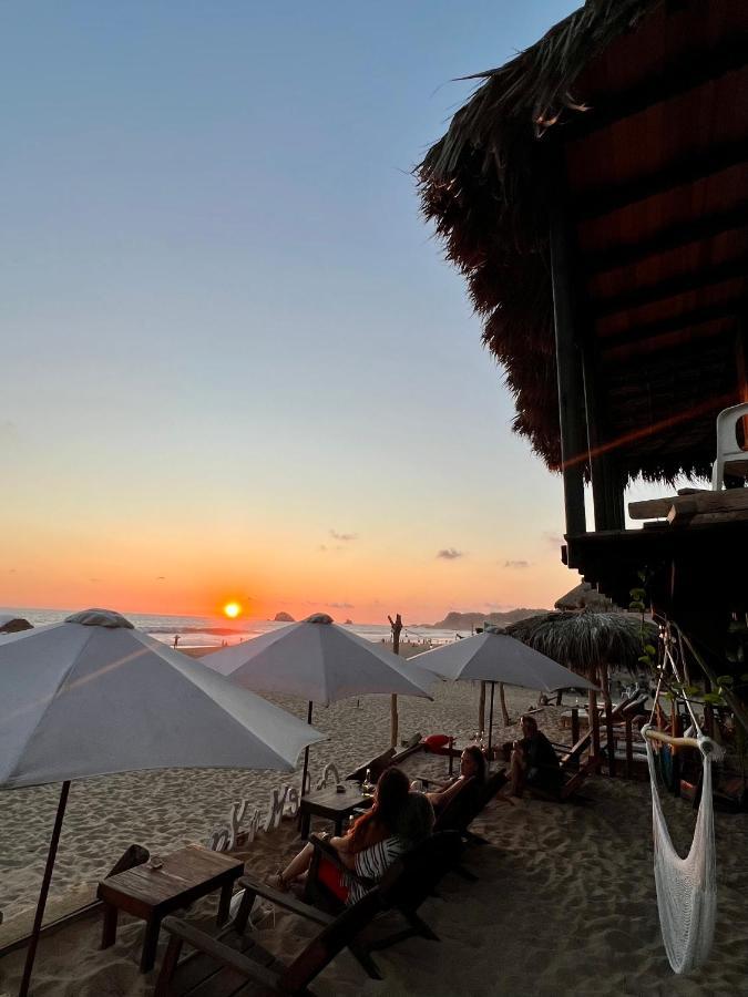 Cafe Maya - Zipolite Luaran gambar