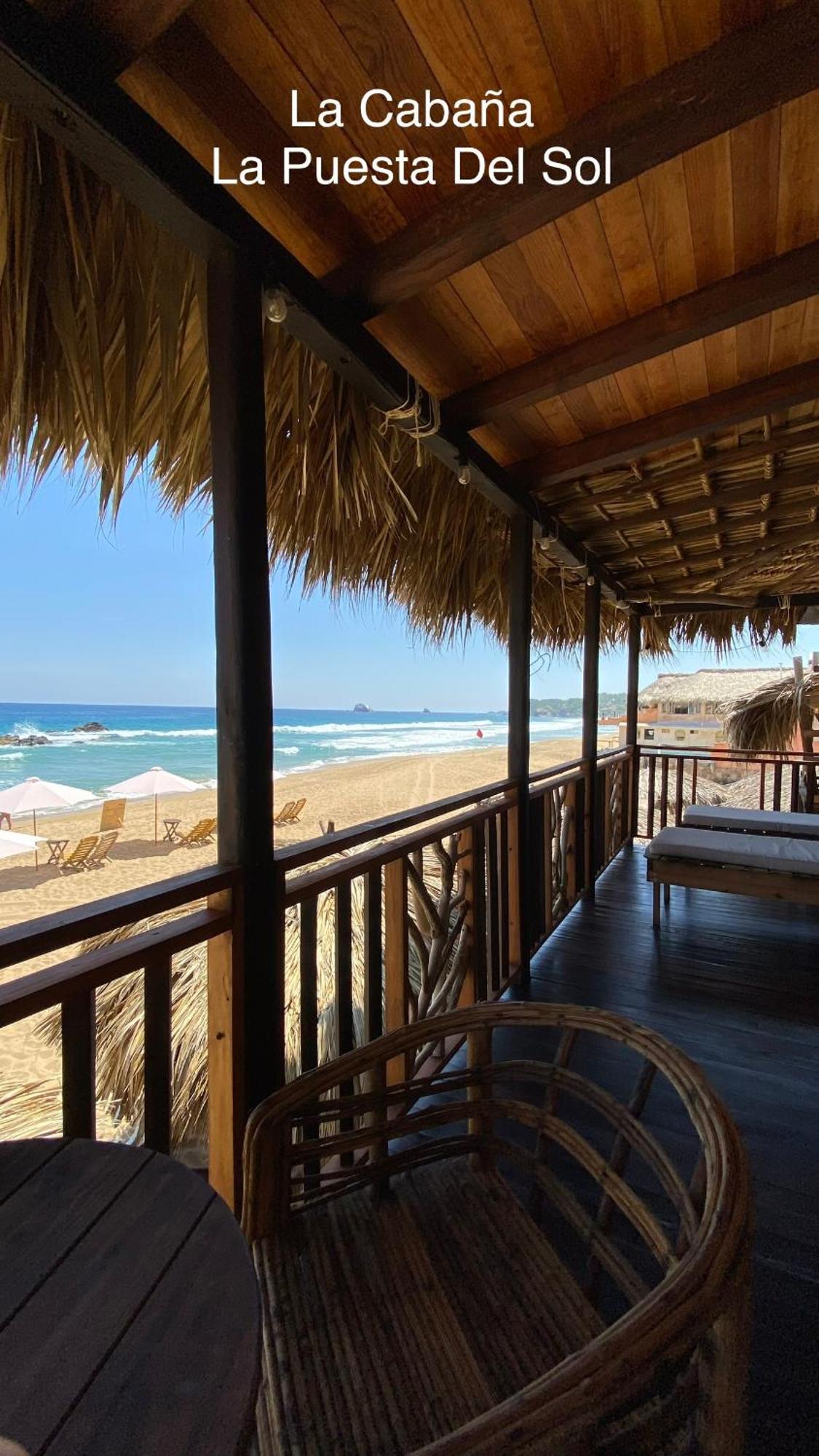 Cafe Maya - Zipolite Luaran gambar